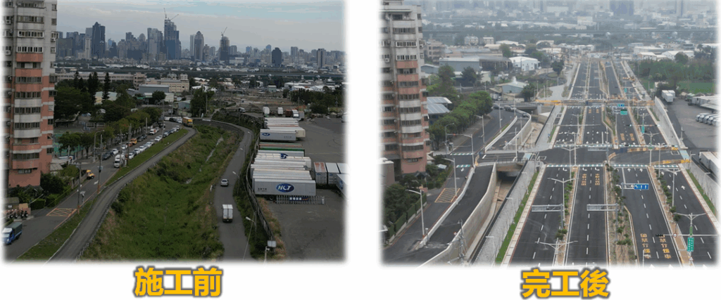 台中市政路延伸工程第一標通車　吳堂安：全線補助逾24.1億元