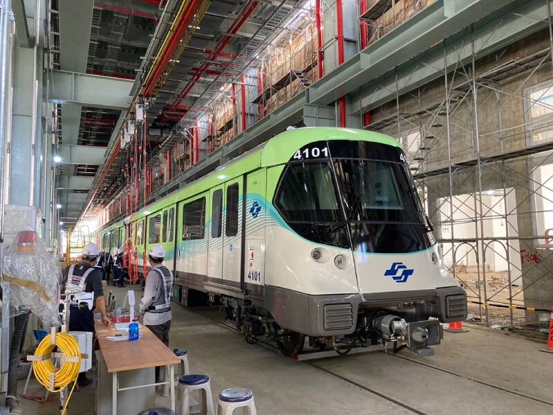 隨著捷運萬大中和線工程進度突破80%,中和也將縮短與台北中正、萬華區的通勤時間。(圖片來源:台北市捷運工程局) 隨著捷運萬大中和線工程進度突破80%,中和也將縮短與台北中正、萬華區的通勤時間。(圖片來源:台北市捷運工程局)