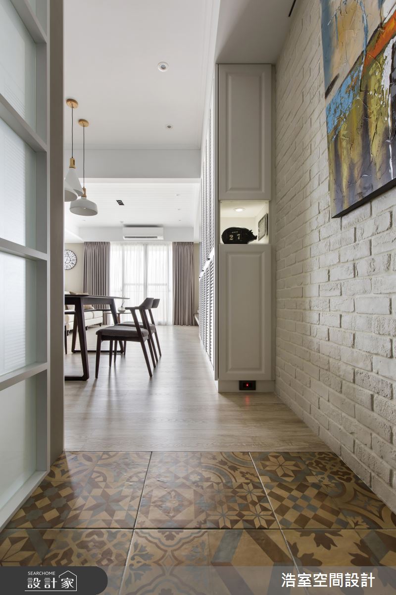 一家 3 口幸福生活提案 都在 60 坪純白美式家 !