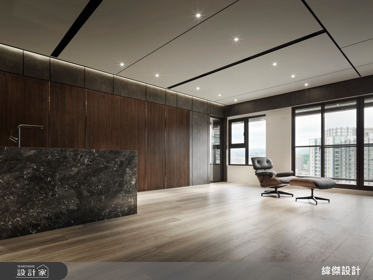 舒服空間成就舒適生活！30 坪毛胚屋從零訂製現代人文風情，拉齊空間水平...