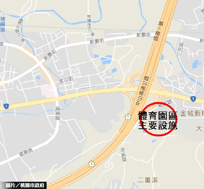 楊梅體育園區決標　目標109年完工