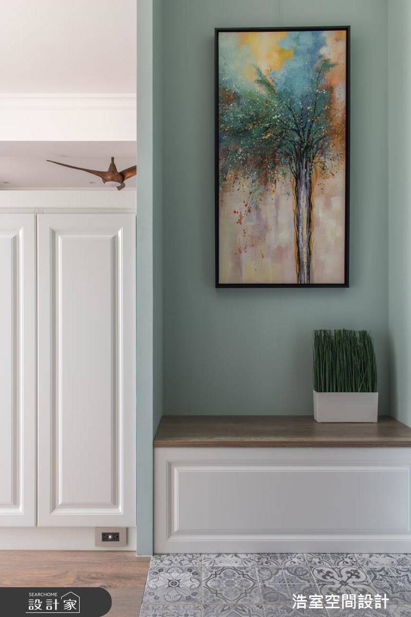 傾注Tiffany藍色調想像 調和充滿生命力的北歐風家屋