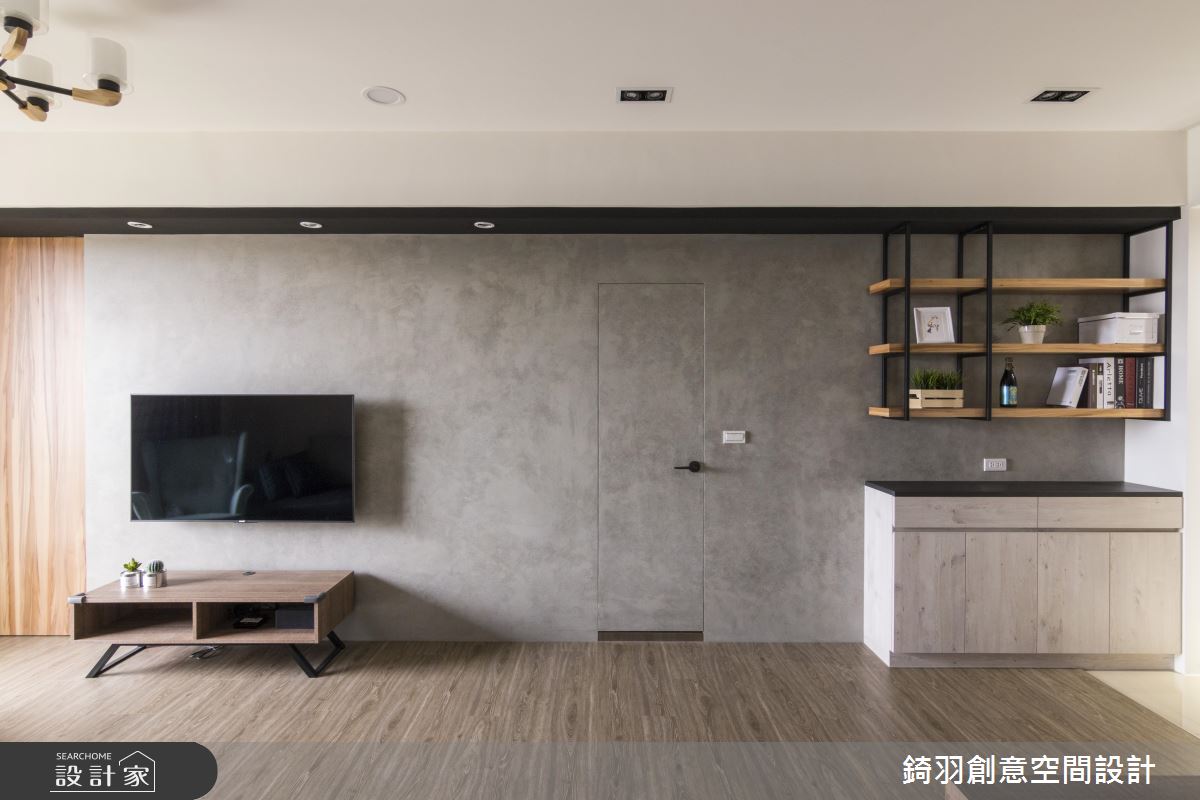 23坪超機能三口之家！收納、展示、中島一次整合 