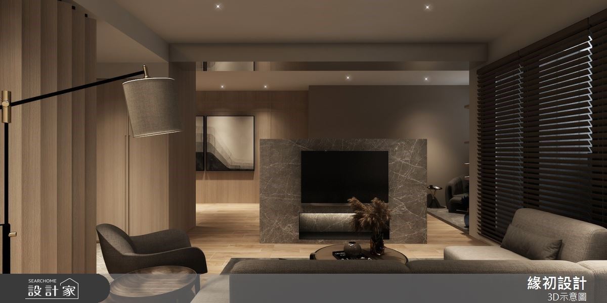 大地色系的現代人文宅！簡約生活美學走入愜意日常