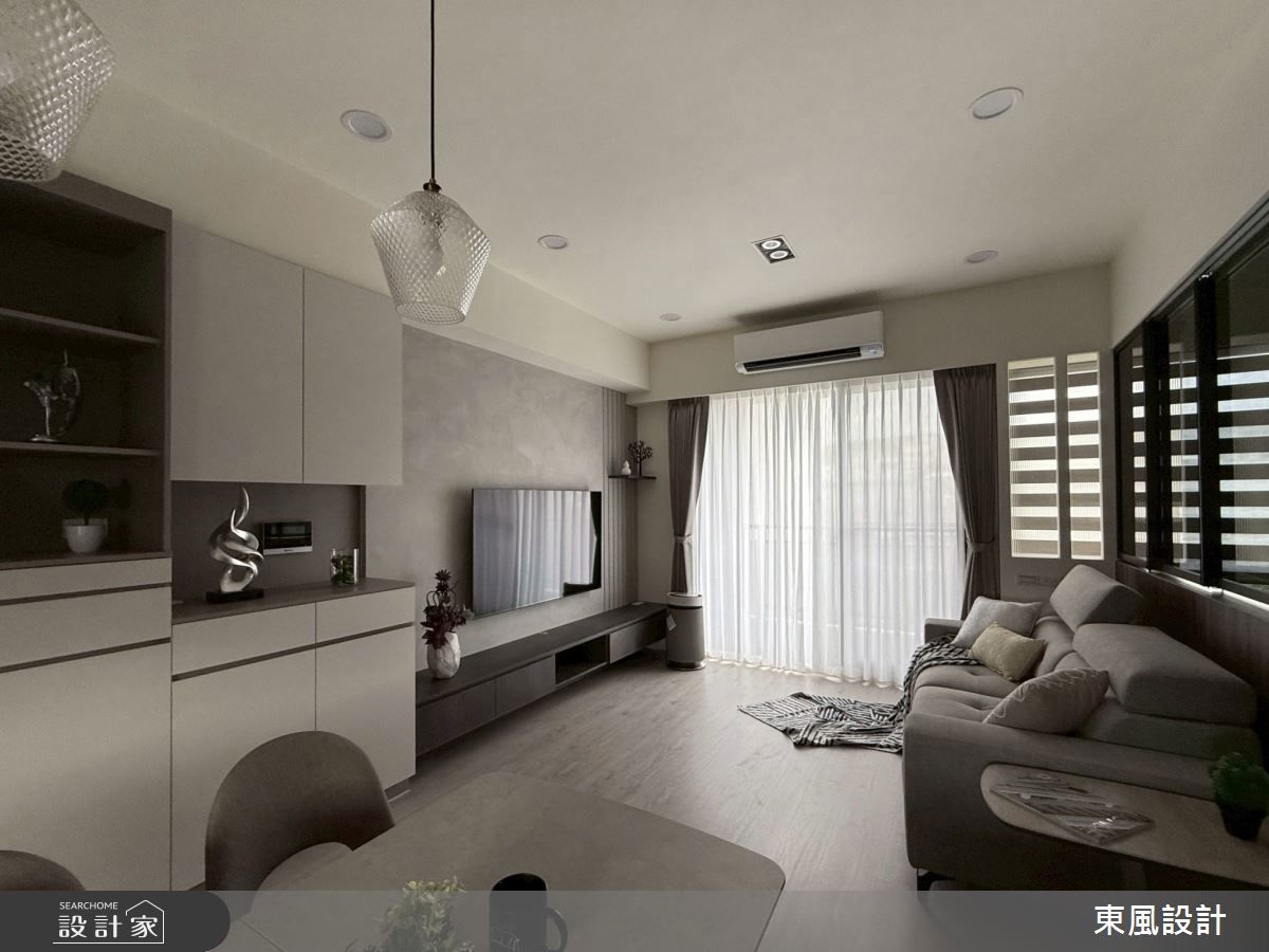 我們的慢活現代宅! 細細品味空間氛圍，彈性隔間讓空間變得超寬敞