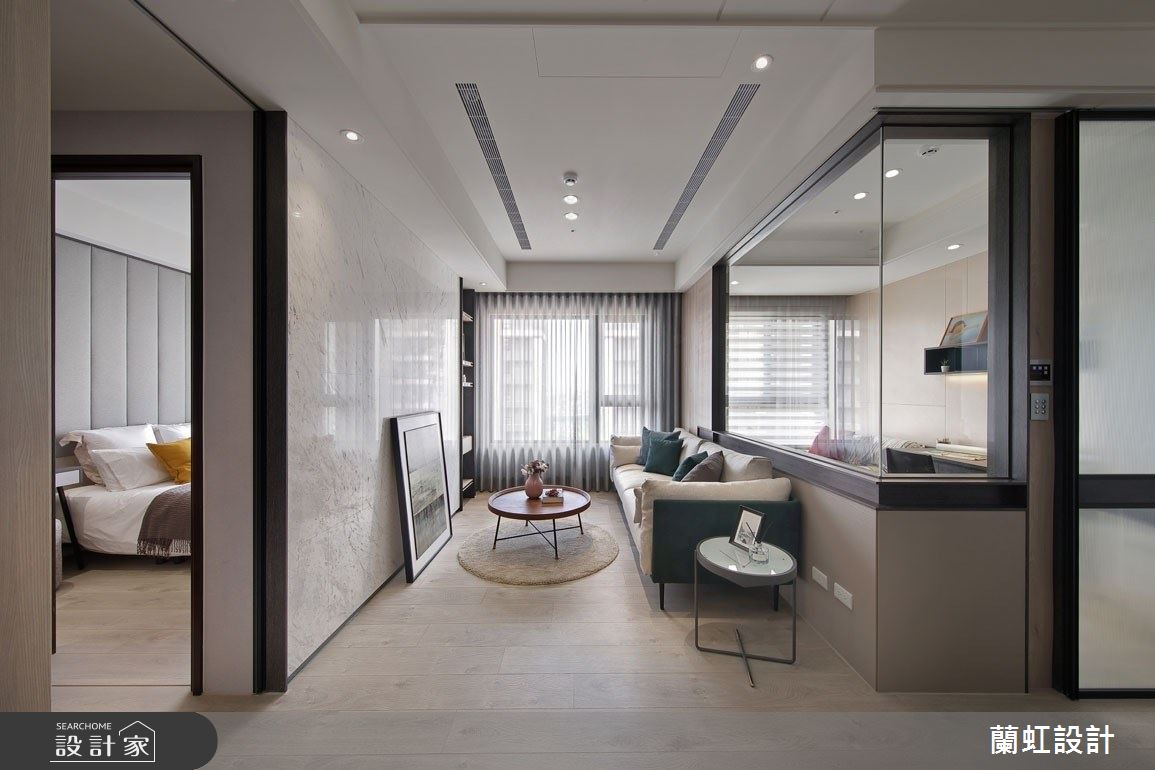 徜徉在愛的新婚房！幾何美學線條、通透玻璃屋書房，展開家的甜蜜視野