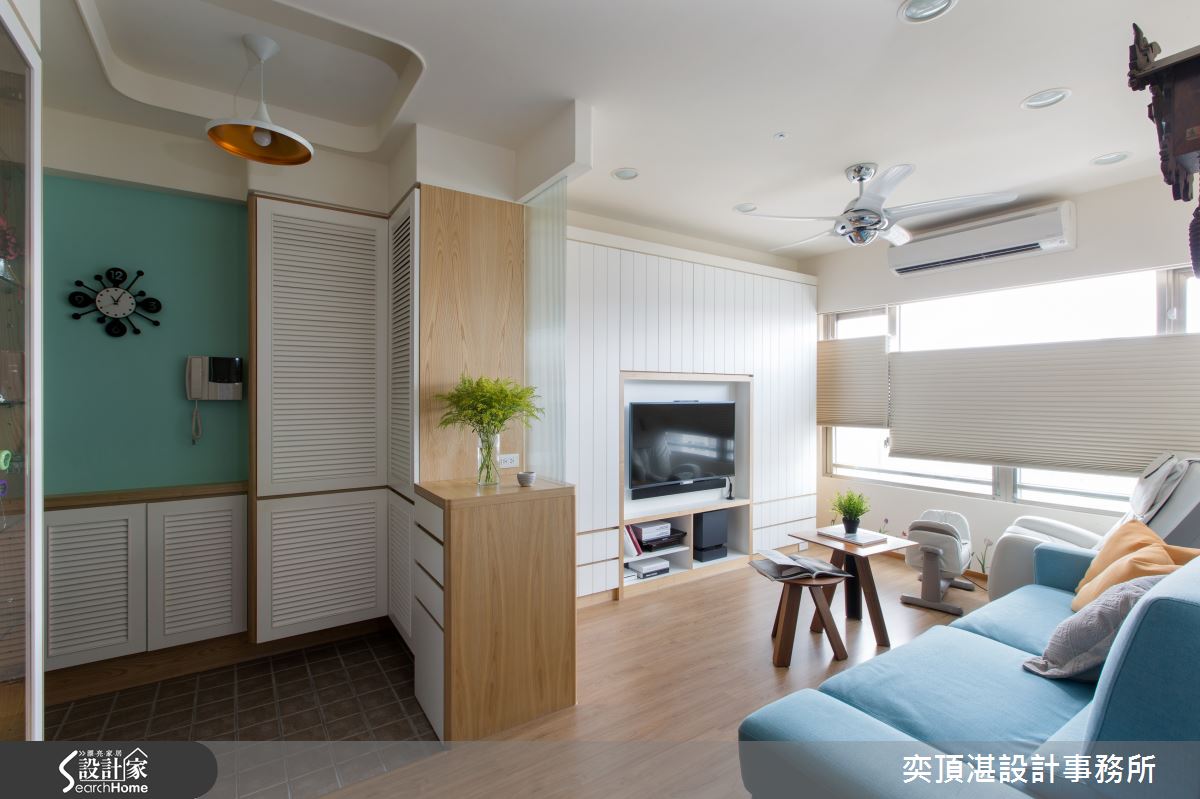 糖霜般甜蜜的日光生活 24 坪老屋變身繽紛機能北歐窩！