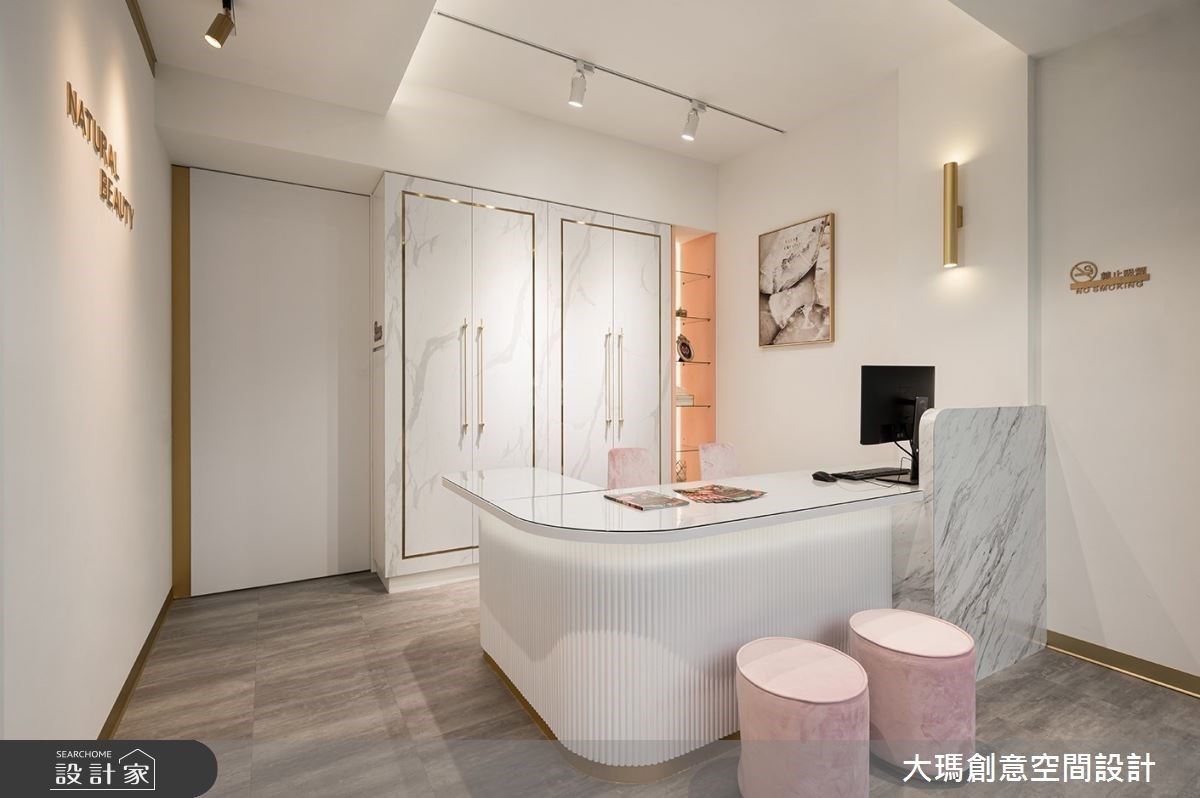 是美容SPA，也是IG網美打卡景點！讓糖系輕奢風格融化妳心