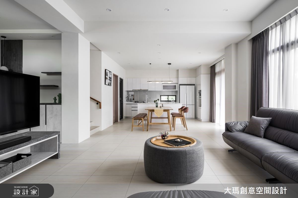 工程師最憧憬日光宅！在陽光與綠意加持下，訂製簡約北歐風的透天別墅