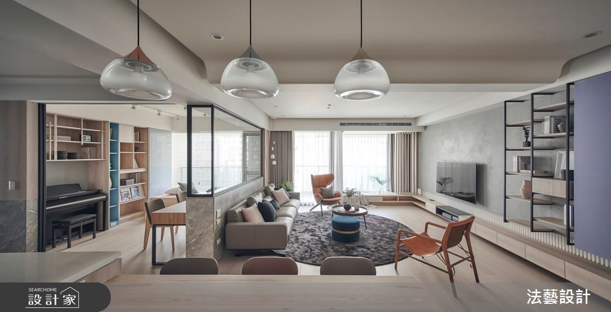 木系簡約x俏皮糖系北歐風 創造獨一無二的親子宅