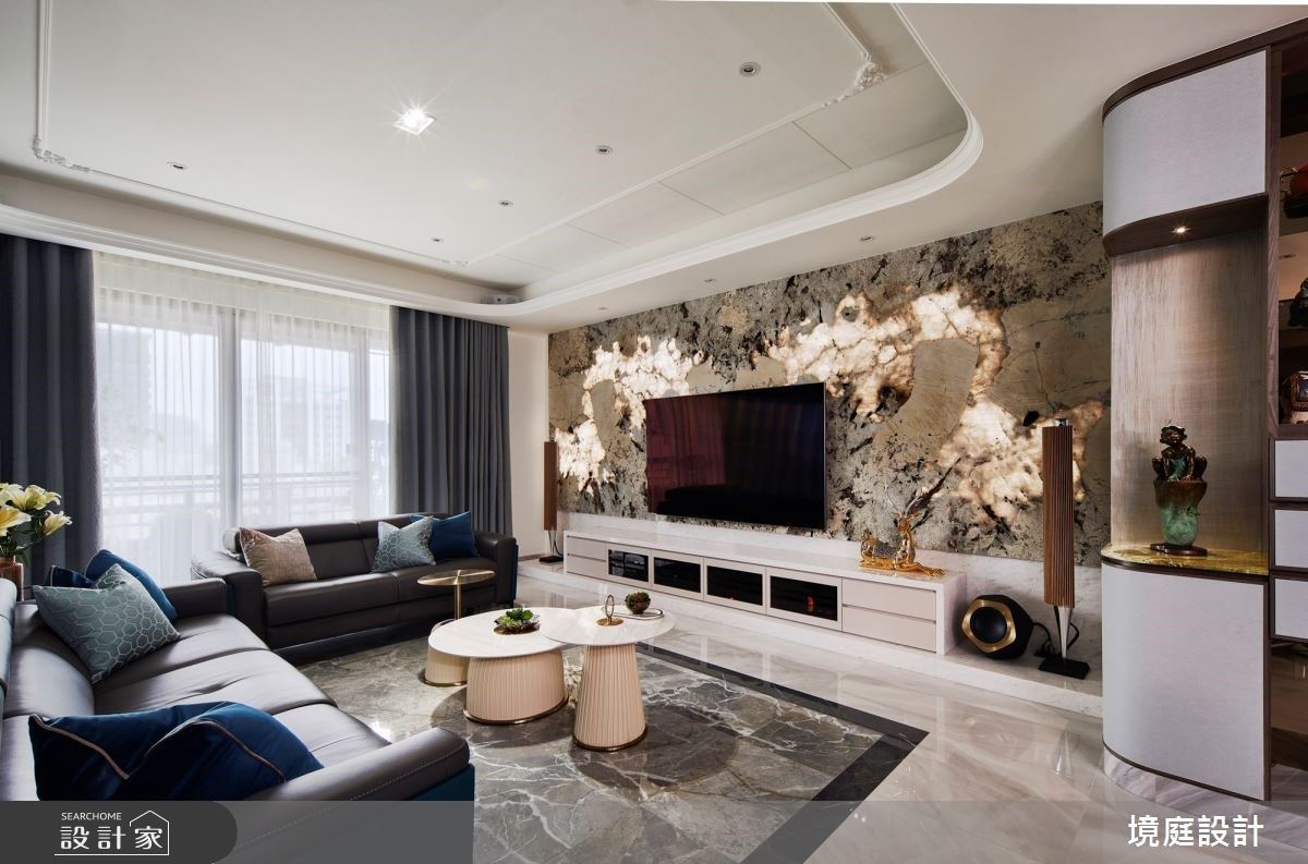 約定的願望在這間毛胚屋實現了! 奢石藝術手法創造豪宅百變混搭風