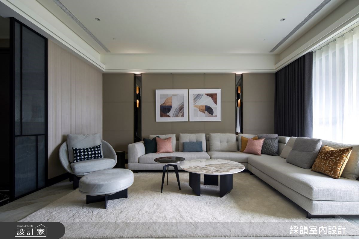 流露現代輕奢人文品味，刻劃優雅舒適的百坪精品豪宅！