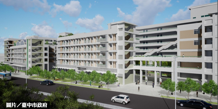 台中海線首案！ 梧棲三民社宅動土