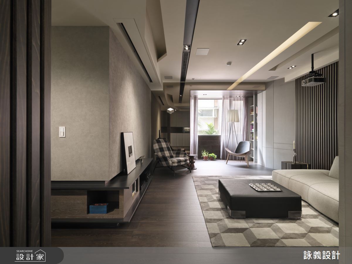 奇幻鏡像 X 自然綠意！靜謐居宅裡遇見現代風美學