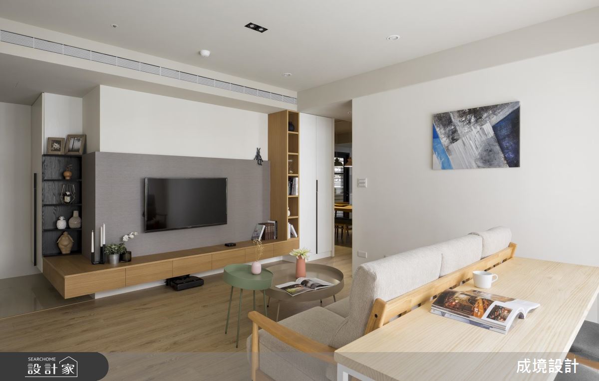 孩子的自然風樂園！輕裝修 X 好動線的 23 坪北歐宅