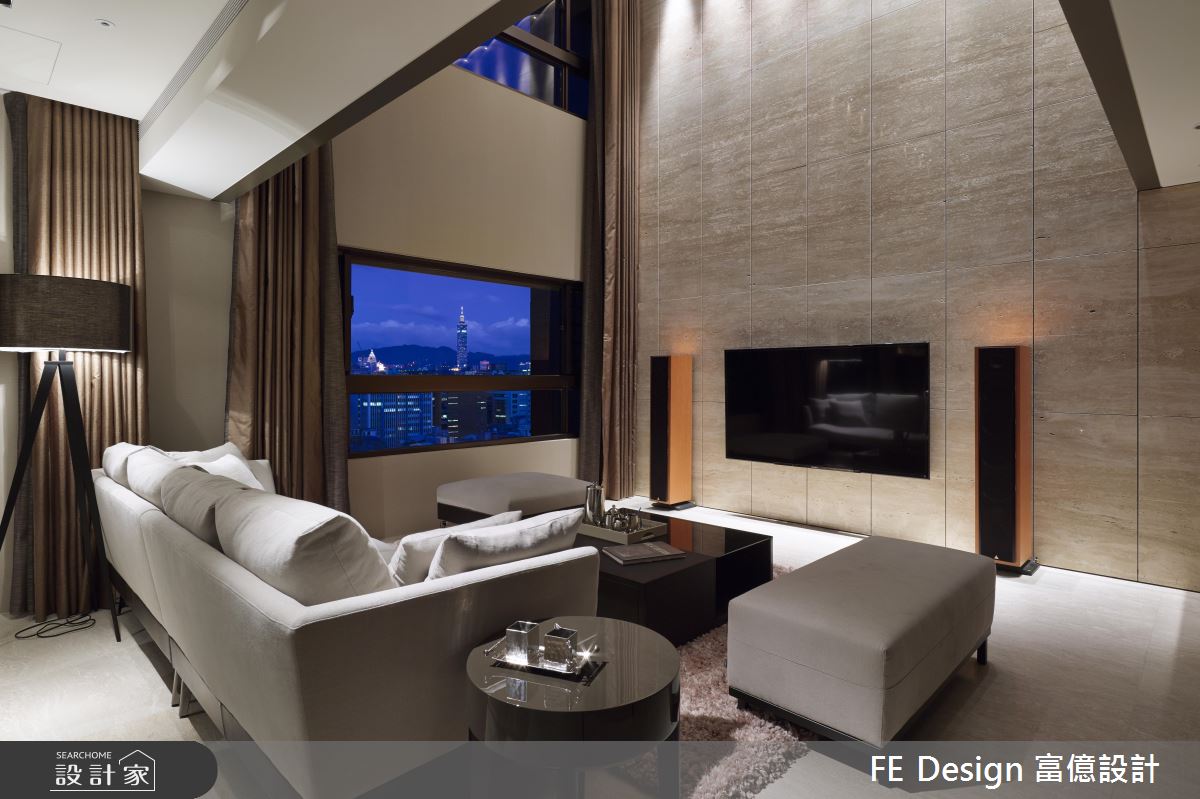 不鋪張也有高度與氣度！氣質取勝的 85 坪挑高別墅 