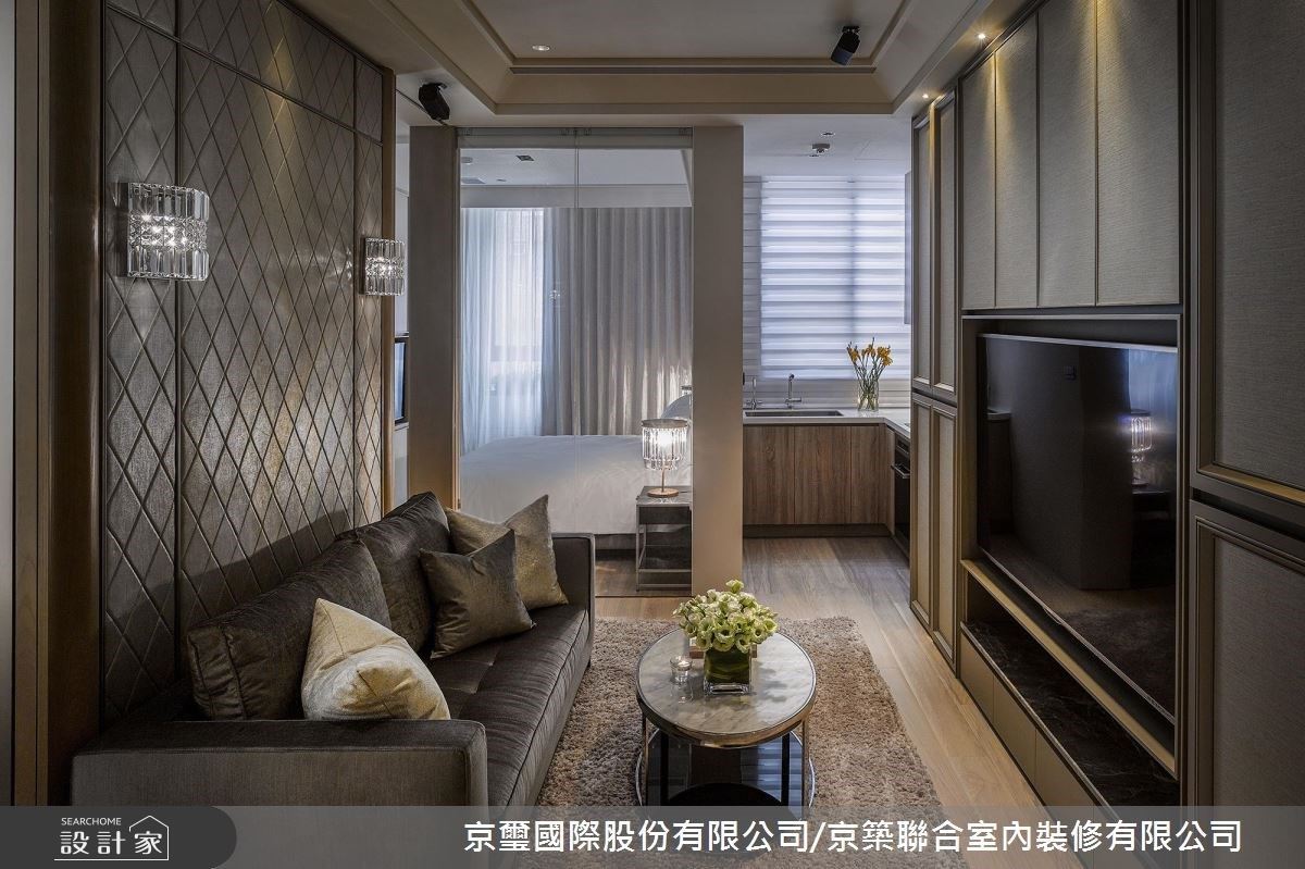 漫步 17 坪宅邸靜享上海奢華風情！開放式設計刻畫精品小宅內的遠中近景