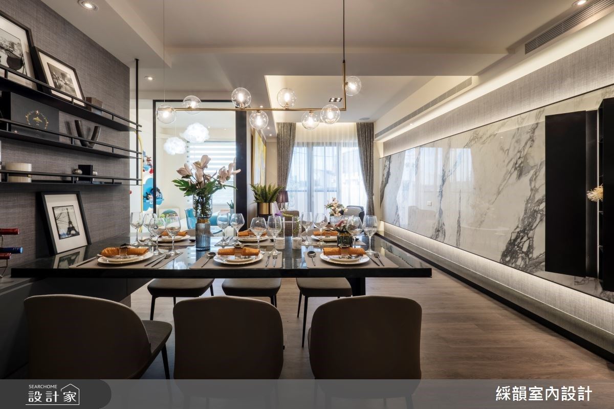 在現代風的灰，找到亮點！高質感電視牆、超可愛兒童房的親子生活