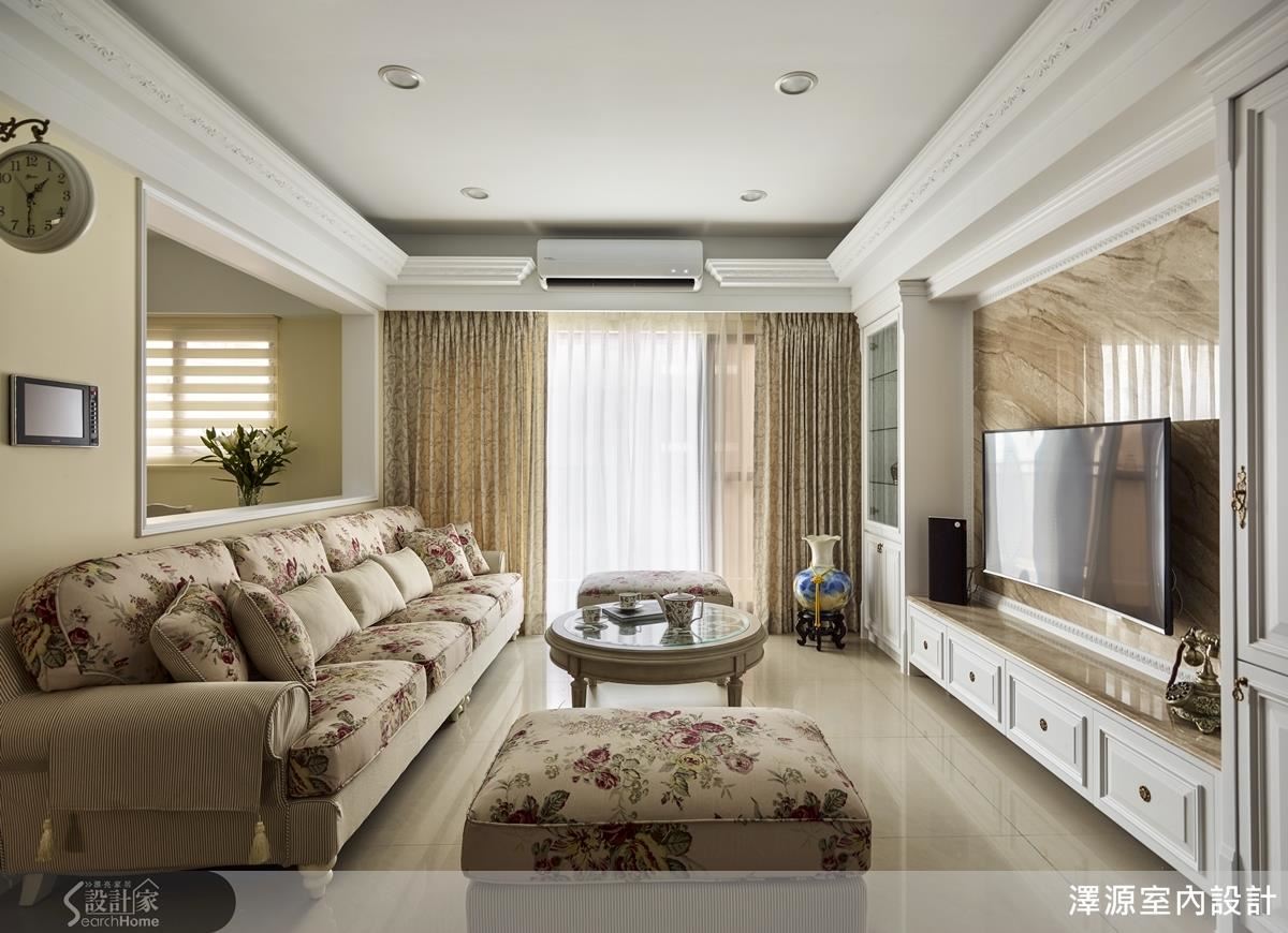 玩味輕鄉村，空間浮現一抹幸福溫馨