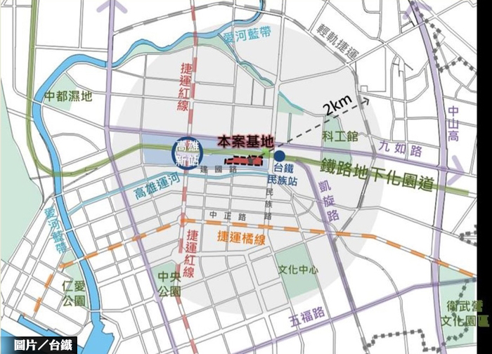 高雄車站精華地　地上權招標