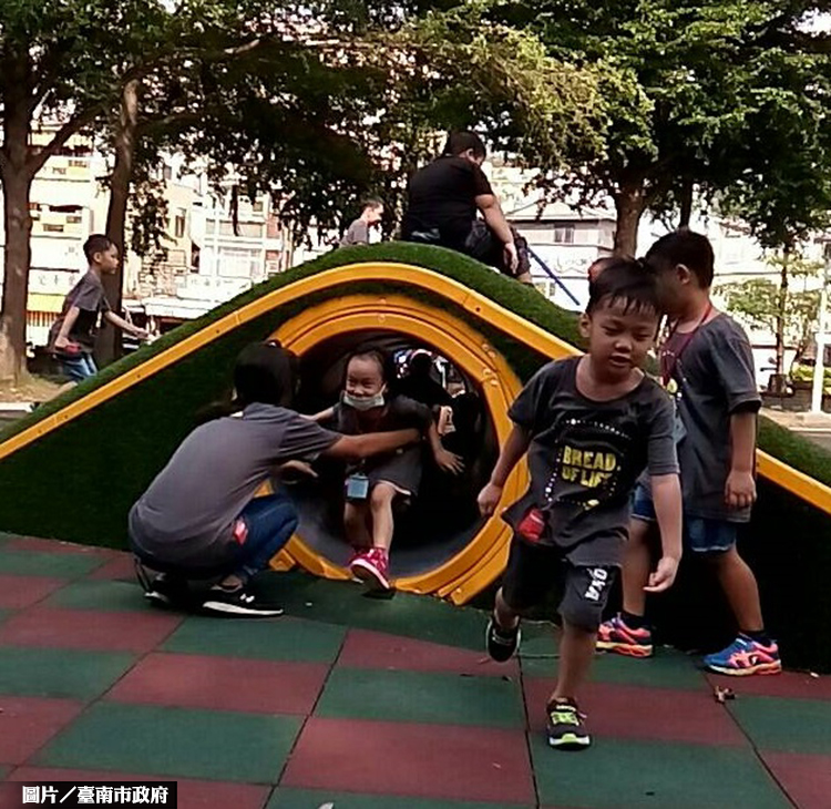 把關兒童遊戲場安全 南市造特色公園