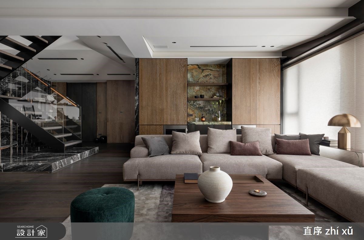 【TV】現代筆觸下的奢華複層宅邸 樓梯張力蔓延開放式格局