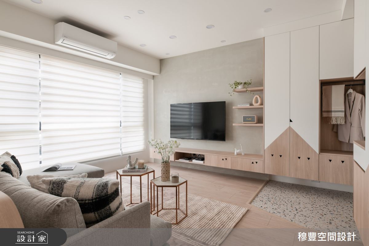 在家就能體驗大自然生活！融入山形與露營靈感，中古屋蛻變人文北歐宅