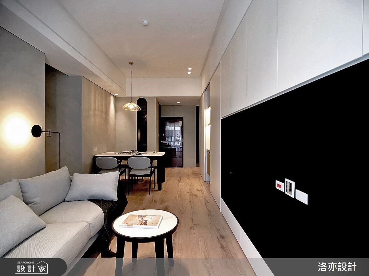 絡繹不絕的親子交流！開啟 20 坪簡約風小宅的美型收納