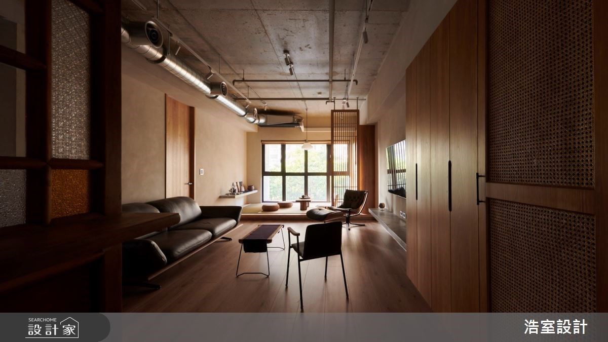 與世無爭的溫柔和寧靜！和室臥榻、木地板和花窗，細膩勾勒25坪日式禪風居所