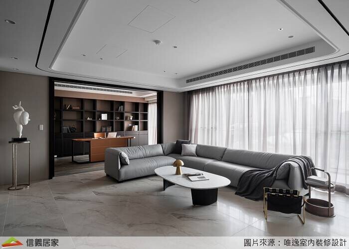 低調奢華，寧靜散發！木格柵勾勒出空間中的禪風悠遠