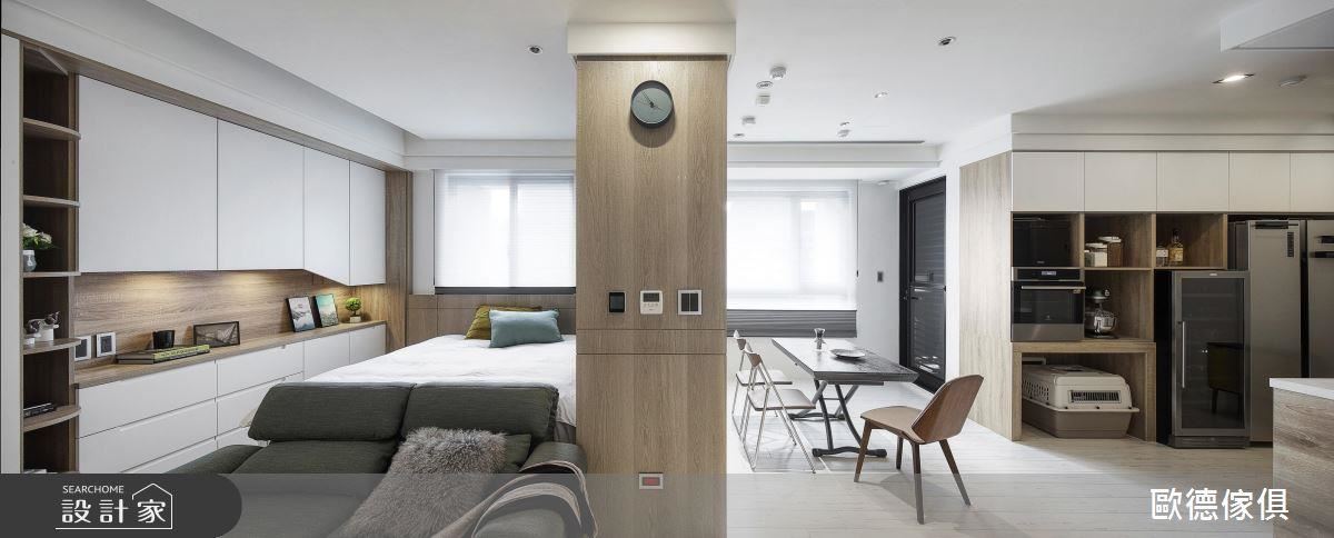 15 坪小宅升級術！簡化隔間 × 強化收納實現好感 100％ 度假宅