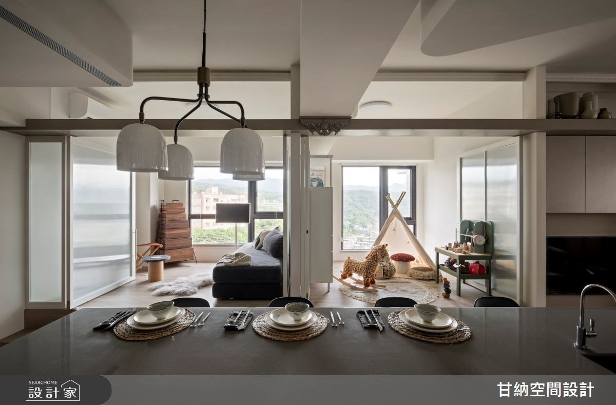 走進選品店總監的家！用風格家具勾勒日常，活動門開啟 22 坪毛胚屋新篇章