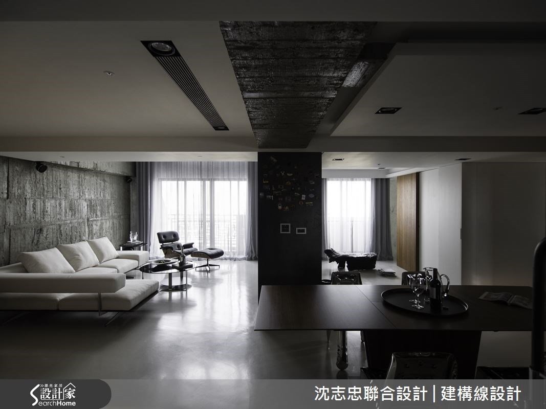 極致風格之居！現代風複層豪宅跳脫空間框架，探究材質之美！