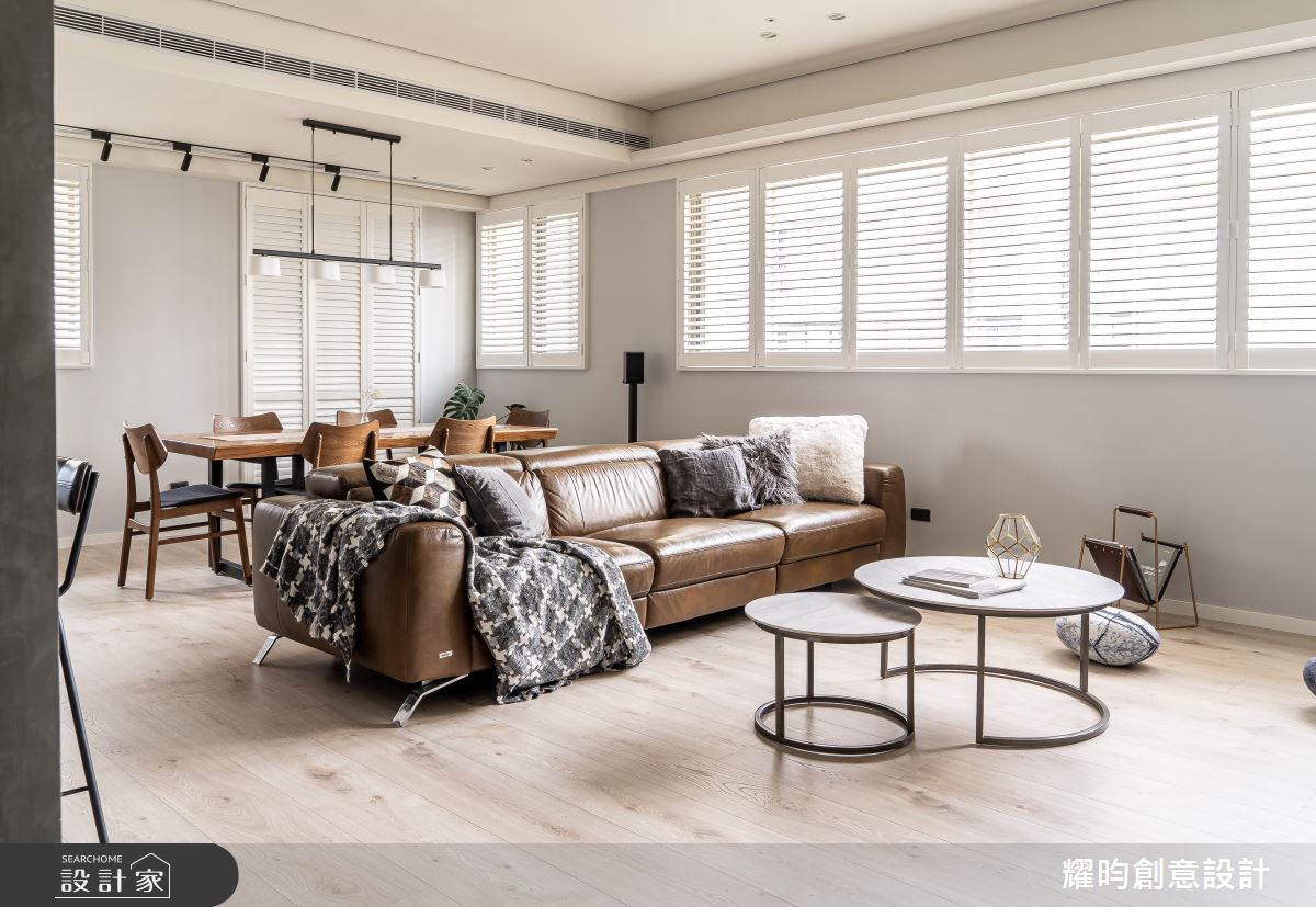 木質調與北歐風的絕妙搭配，盡享日光照耀的恬淡