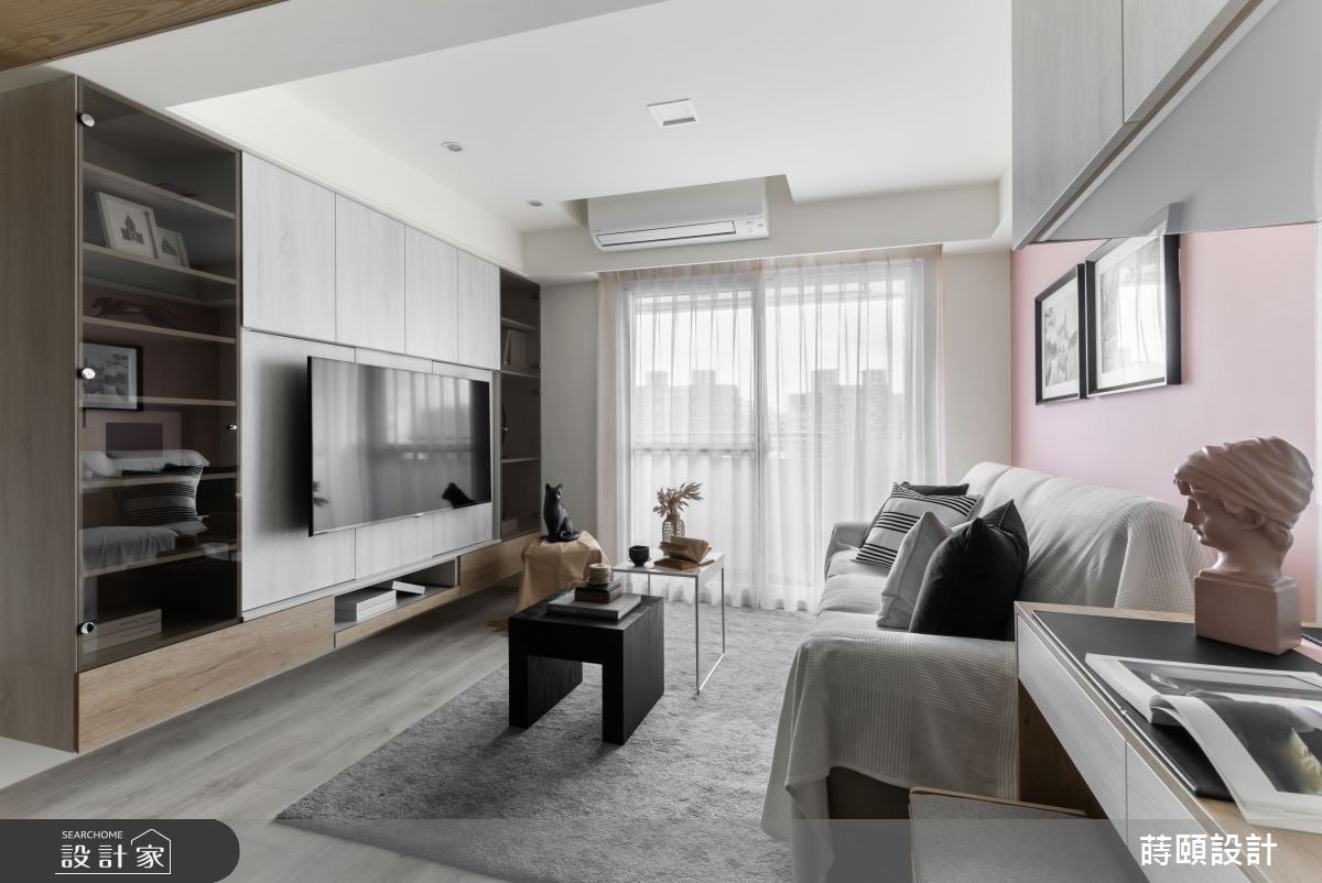 老屋重寫粉色故事北歐宅！提升坪效讓溫度與實用性滿分