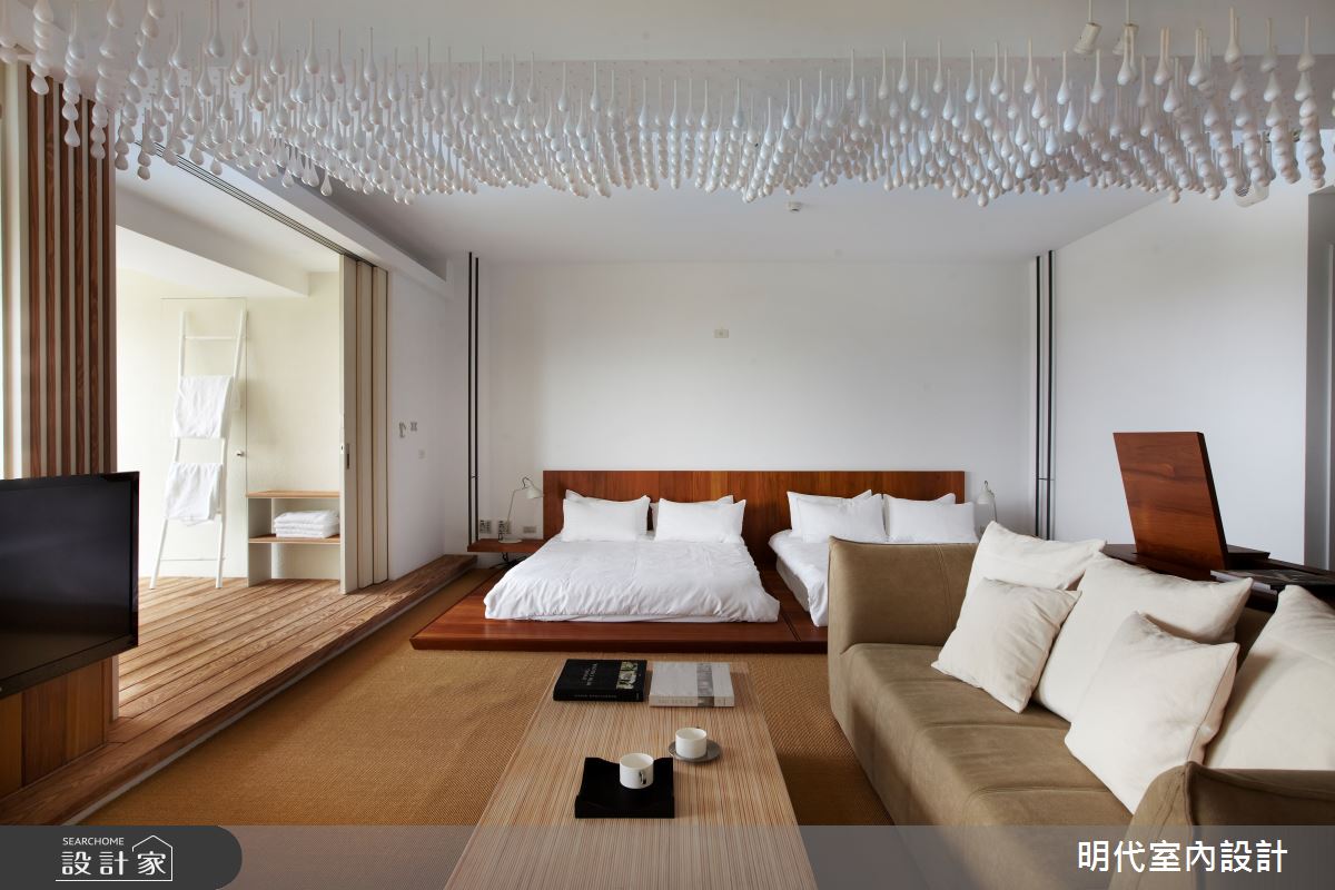 引景納光通透自然，臥室紓壓好入眠