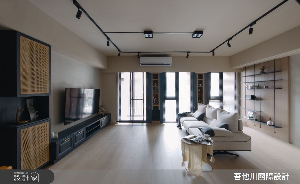 新竹混搭多元風格室內！融合現代、美式、法式美學設計，簡約優雅輕啟生...