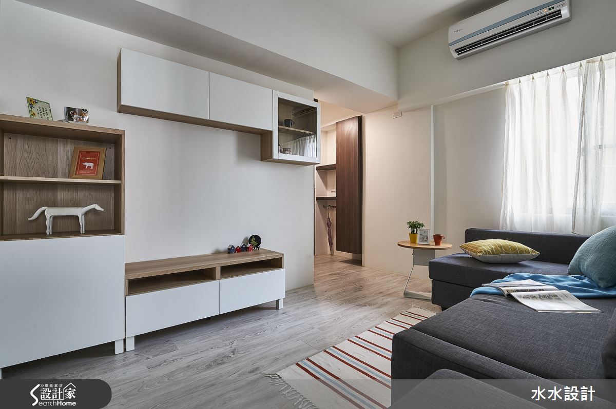 拒絕壞格局老屋！ 百萬預算訂製老師的 20 坪湛藍新家