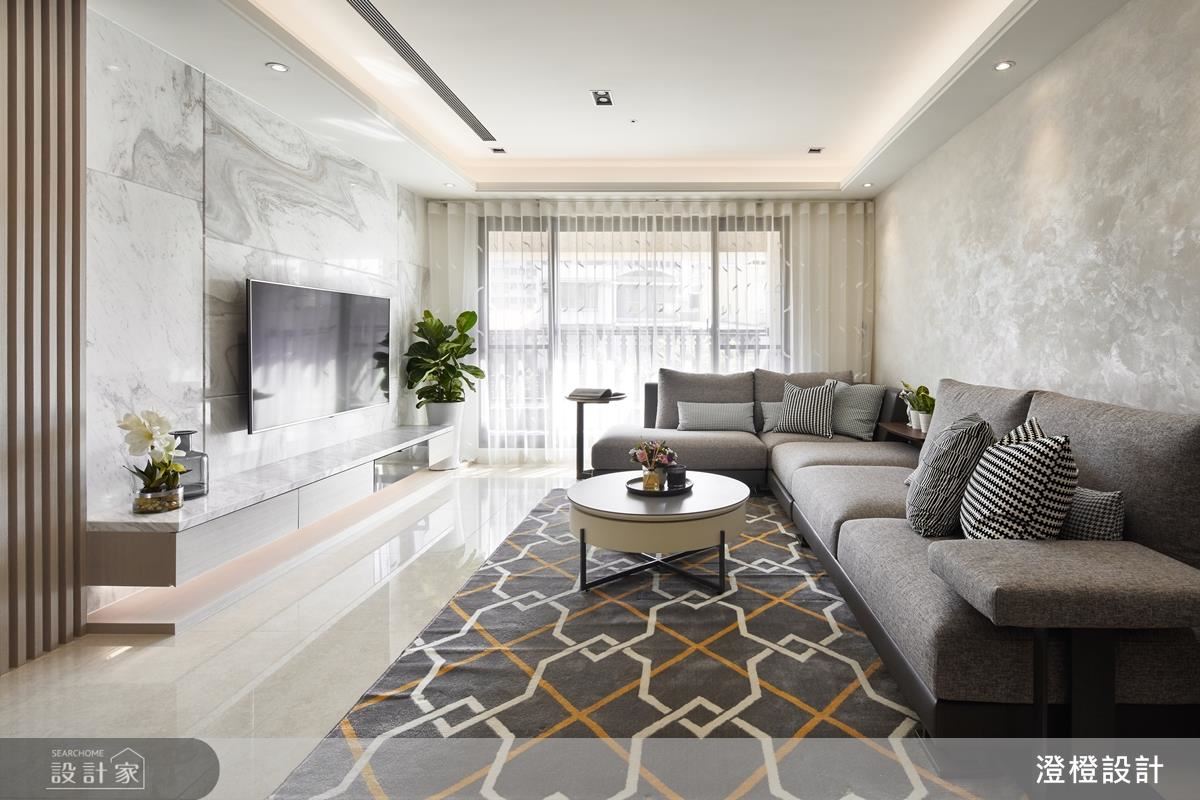 顛覆大理石的既定印象！壁布、藝術漆這樣混搭最經濟