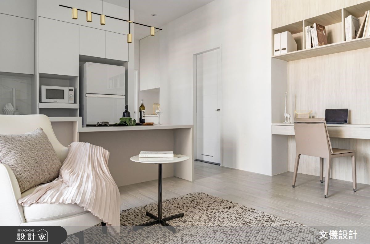 寵貓，更寵辛苦的女人！17 坪簡約風小宅，從玄關到臥室散發法式優雅香氣