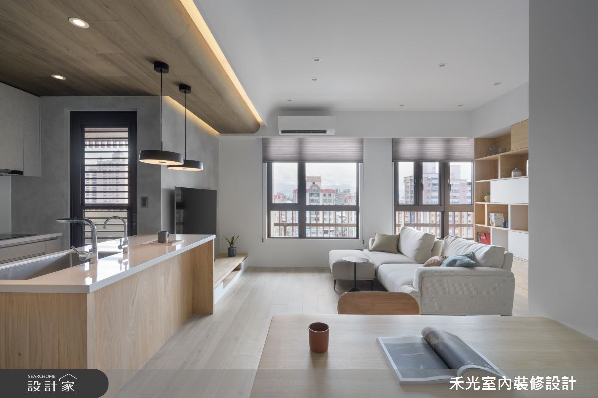 小宅也能擁有開闊感！木質中島美廚與美型收納，創造機能滿點的舒適生活