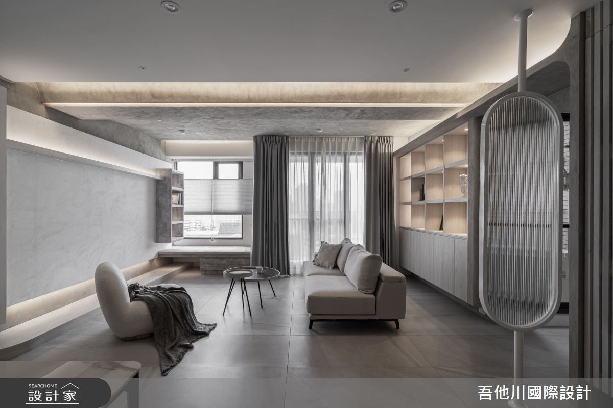 簡約灰調醞釀侘寂之美！走進質感混搭宅，與溫雅光影一起漫步生活！