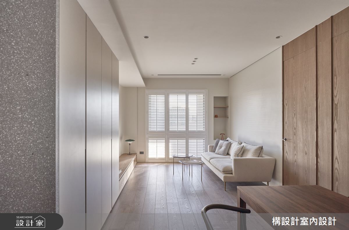 中古屋的回春術，溫潤木質與特殊塗料共譜微光居家