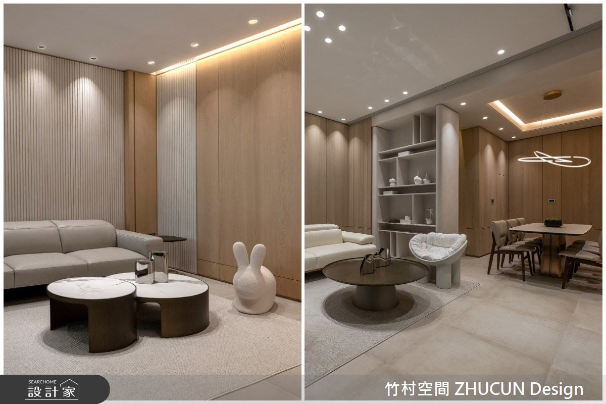 【TV】奶茶色二重奏！簡約質樸建構母女的2棟透天宅