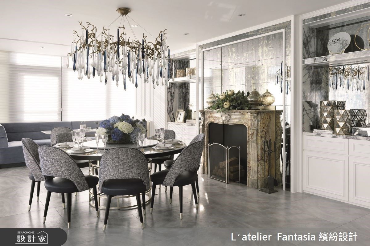 究極高雅新古典宅！徜徉頂級餐廚、法國百年壁爐與藝術細節的高端生活