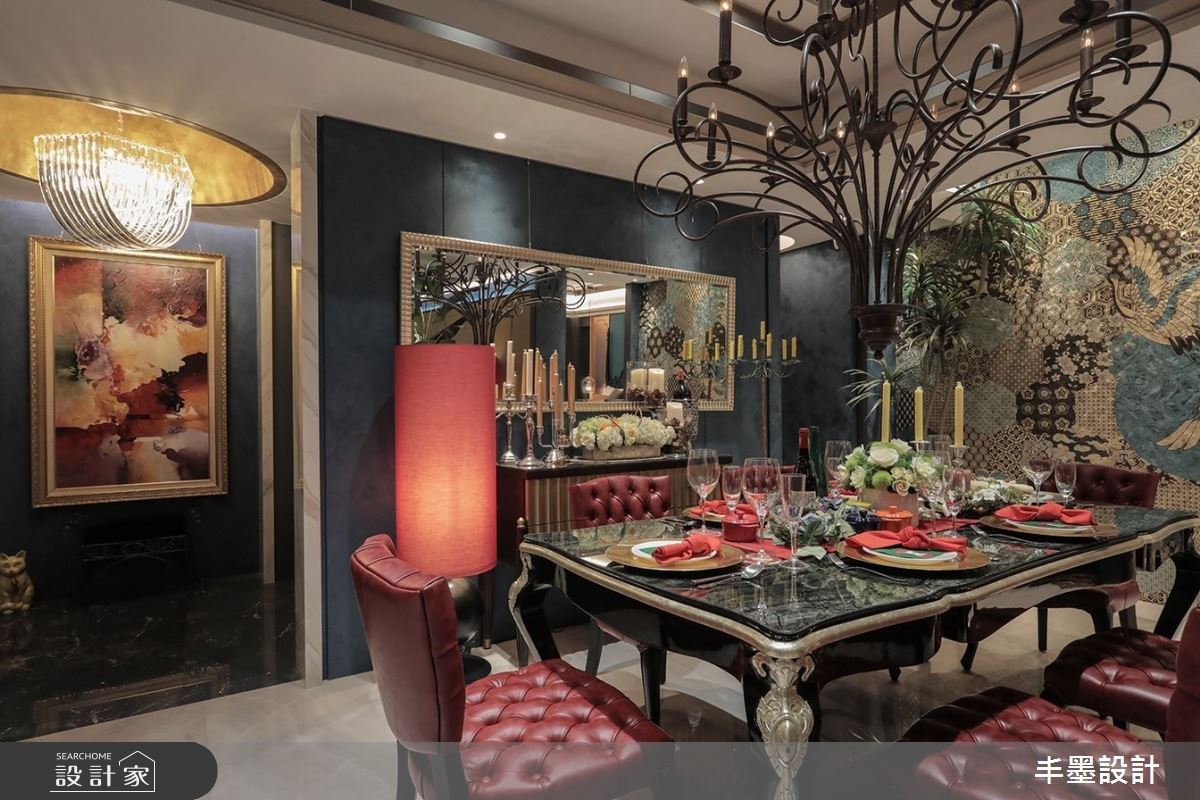 每一個角落都是我們的時尚伸展台！48 坪奢華風美宅開派對、化妝打扮都很...