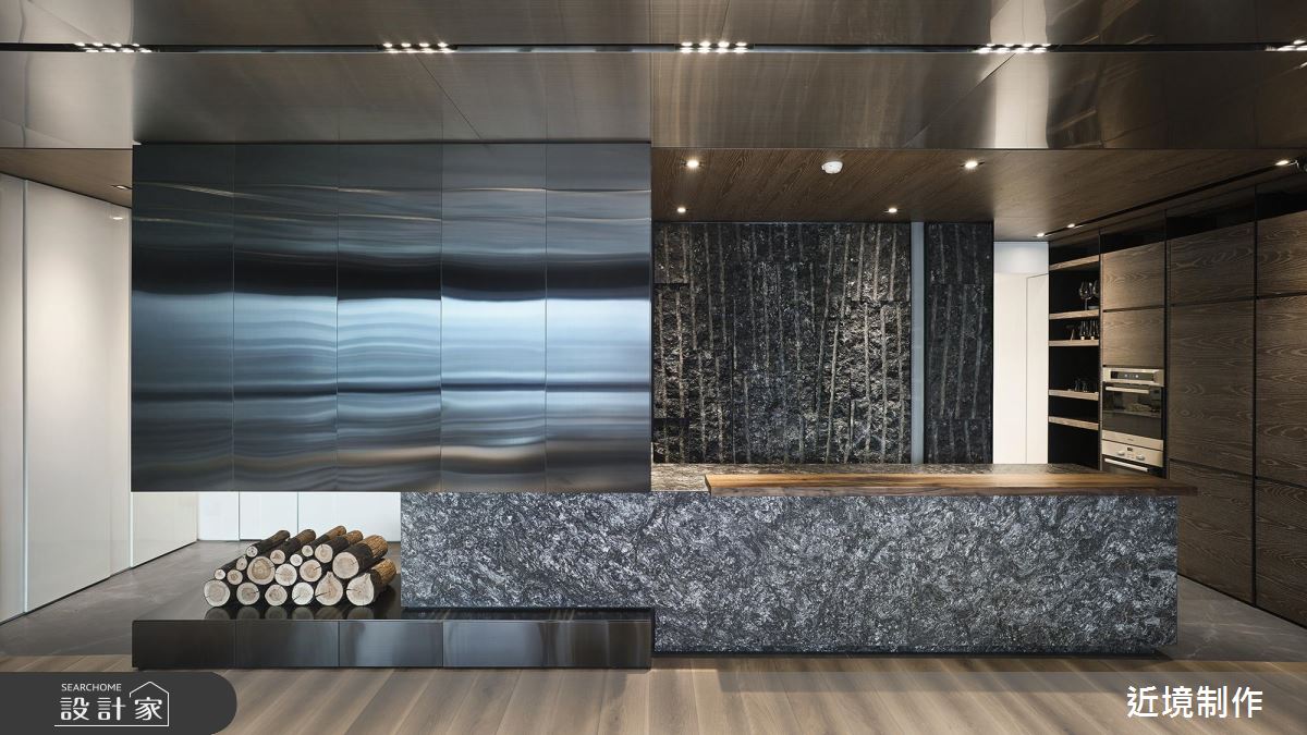 時代性極簡風格 量體 x 材質 x 軸線的縝密呼應