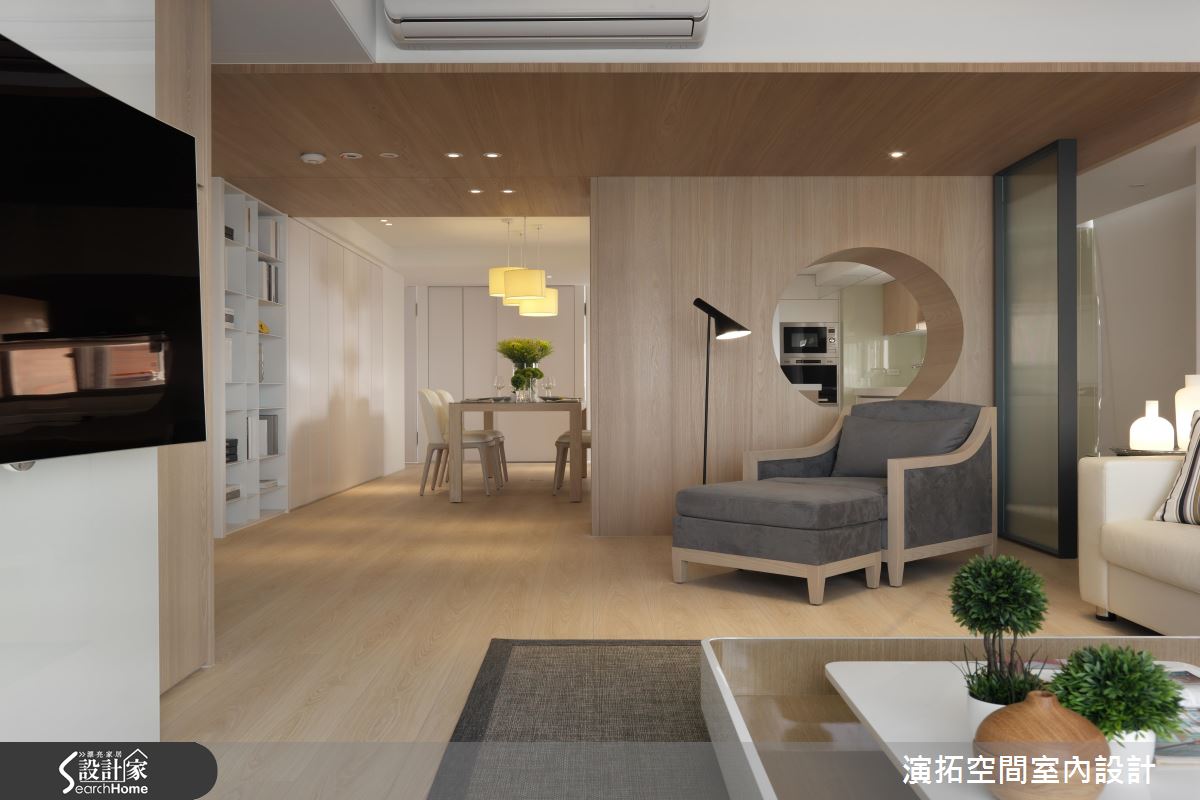 留下來陪你過生活！ 在 43 坪休閒宅裡品味淡雅之美