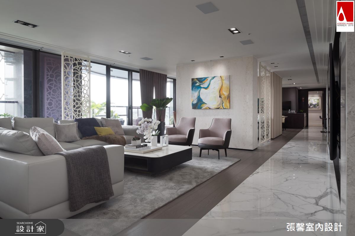 回字空間美學，還原長型美式宅寬鬆視野！獲A'design國際設計大獎殊榮