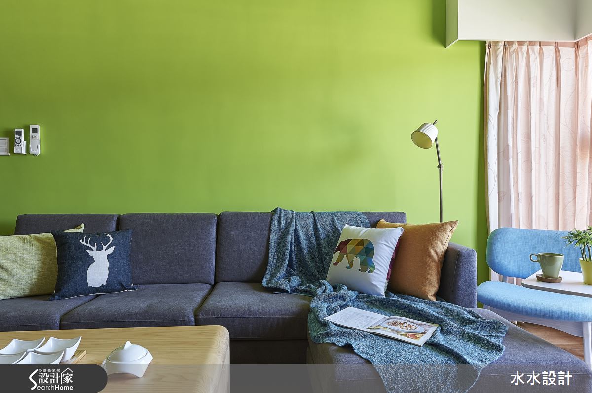 擁有明亮好氣色！ 忍不住咬一口的 30 坪蘋果綠